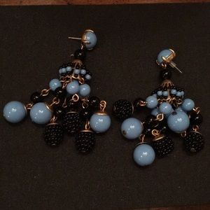 J. Crew plastic tassel earrings